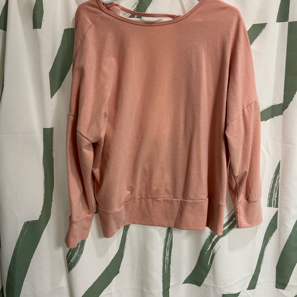 Pink Long Sleeve Sweatshirt